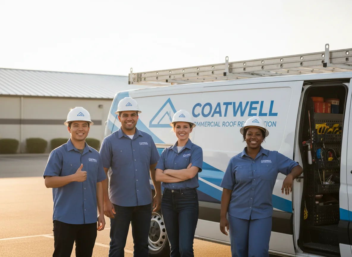 Commercial roof coating company in Kiel, WI